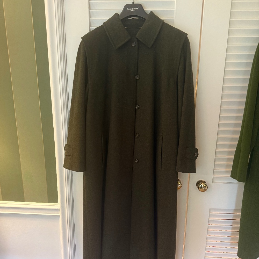 *NEW* Schneiders Loden Wool Coat